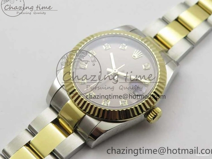 YG SS Maker 278273 Dial Diamonds YG Bracelet Datejust 31mm Best Gray Edition SS BP on Oyster 0127